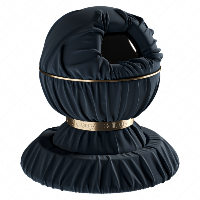 Ткань синяя